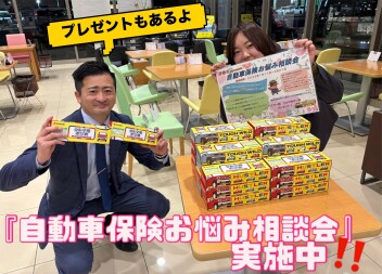 自動車保険もお任せください！